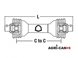 Complete PTO Shaft with 1-3/8'' 6 Spline Quick Disconnect... 2