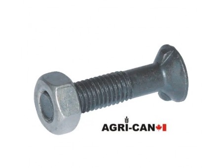 M12X45 Double Nib Plow Bolt (10 pack)