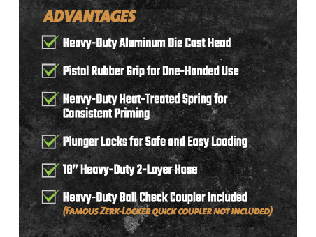 Pistolet à graisse heavy-duty Grease-Locker®