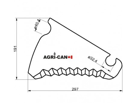 Baler Knife for Hesston, Massey, New Idea, Challenger