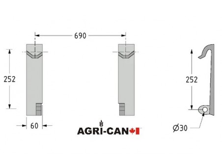 Attaches rapides Alö Quicke No.3