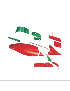 Plaque d'usure pour John Deere