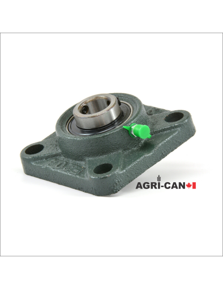 4-Bolt Flange Bearing with Set Screws