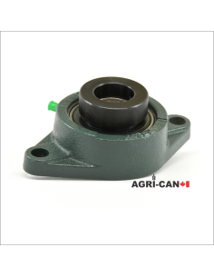 Bride à 2 boulons avec roulement à collet excentique