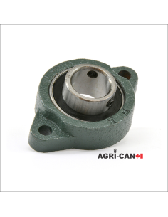 2-Bolt Flange Bearing with Set Screws