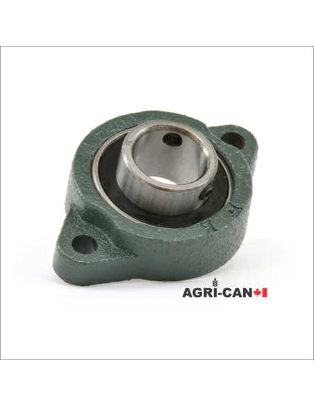 2-Bolt Flange Bearing with Set Screws