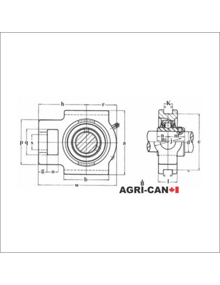 Coulisseau tendeur collet excentrique