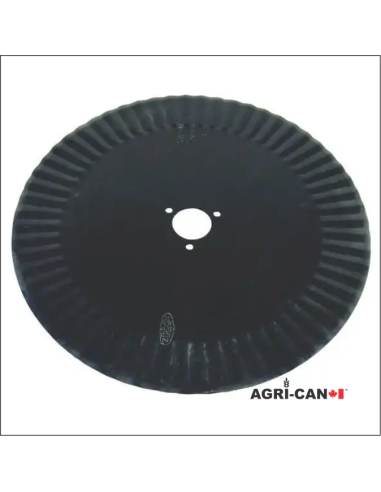 18'' Fiskars coulter disc (3 holes)