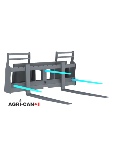 Combo fourches et pics à balle 2000 lbs - 42''...