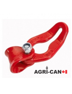 Passe chaîne pour câble coulissant de treuil forestier