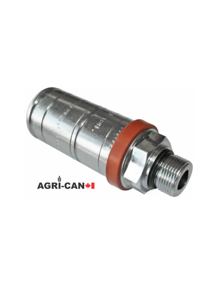 Coupleur hydraulique 1/2" pour tracteur - M22X1.50