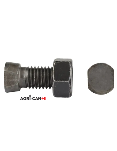 M12 X 38 - Clipped Head Plough Bolts & Nuts (10...