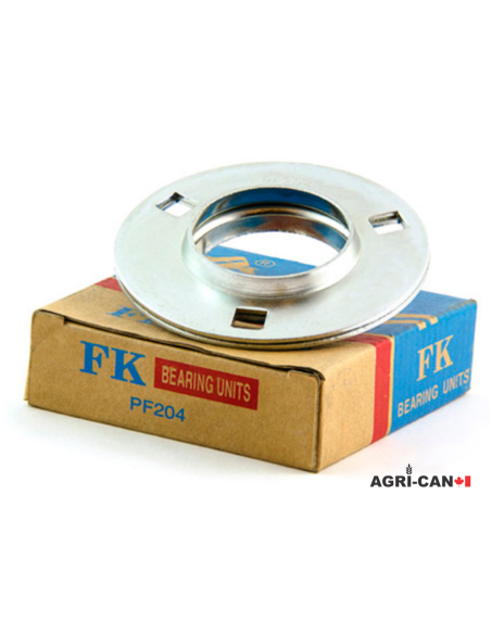 PF204 - Pressed Steel 3-Bolt Flangette