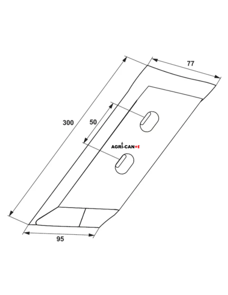 Pointe réversible Grégoire Besson (gauche)