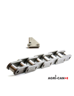 81X Pusher Lug Premium Conveyor Chain - 10ft Assembly 2