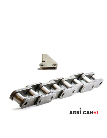 Chaine à convoyeur Premium 81X avec mailles Pusher Lug -  Assemblée - 10pi.