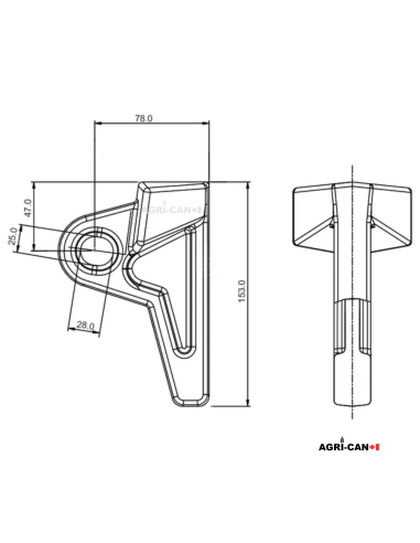 Replacement Weld-On Eye – ALO Euro