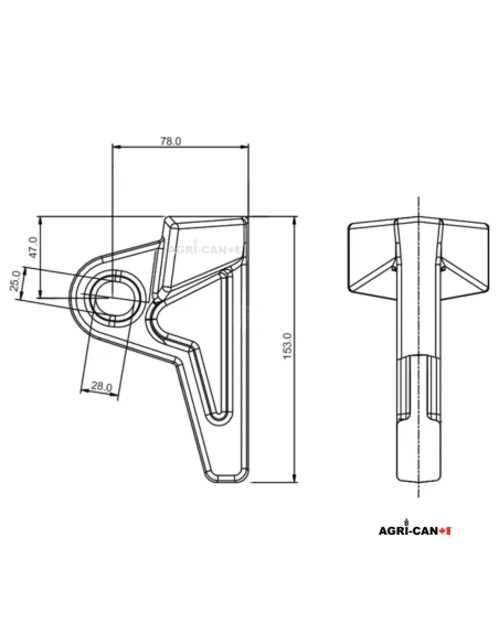 Replacement Weld-On Eye – ALO Euro