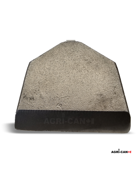 Couteau avec dos en V pour débrousailleuses Denis CIMAF