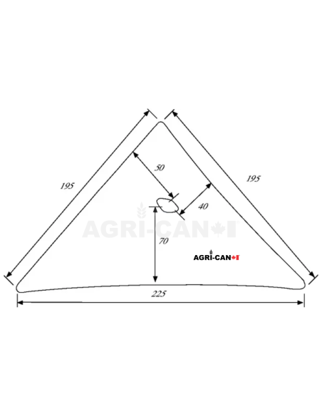 Kverneland Plow Shin - Body 1 to 5 - LH