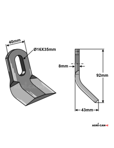 Couteau articulé pour Orsi 2