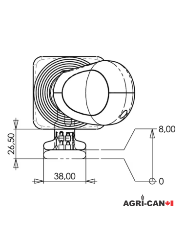 Manette universelle pour tracteur (Joystick) –...