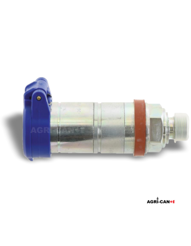 Couvercle antipoussière automatique - Bleu