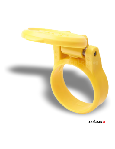 Couvercle antipoussière automatique - Jaune