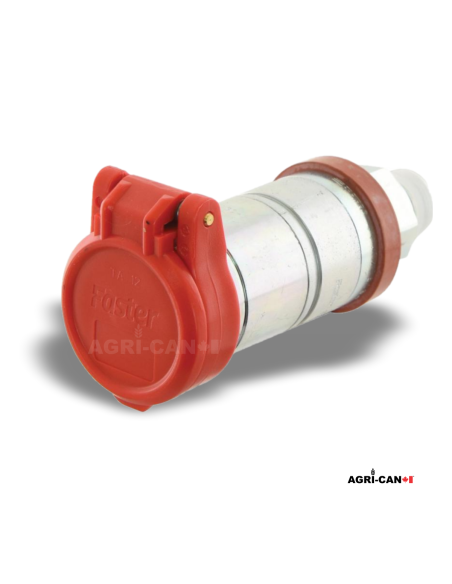Couvercle antipoussière automatique - Rouge
