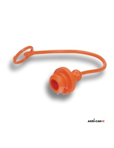 OEM Dust Plug - Orange 1/2"