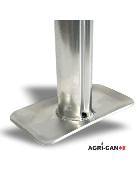 Vérin pivotant 10" poignée de côté - 5000 lbs