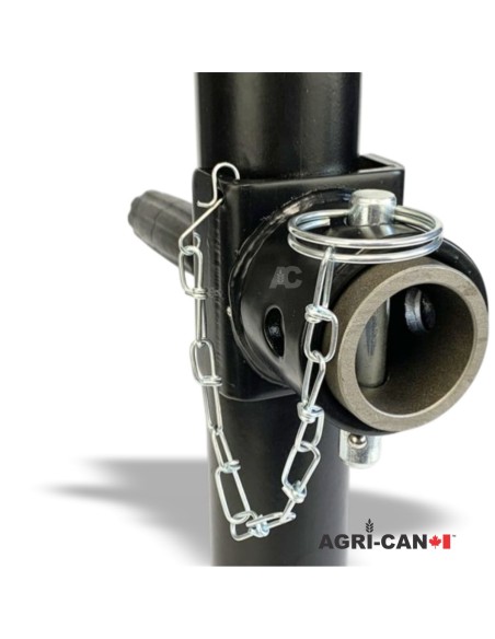 Vérin pivotant 10" poignée de côté - 5000 lbs