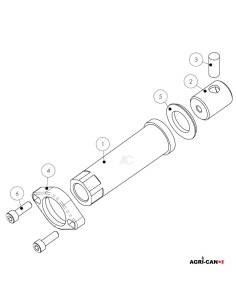 Kit de montage pour câble sur valve – Walvoil / Hyundai 2