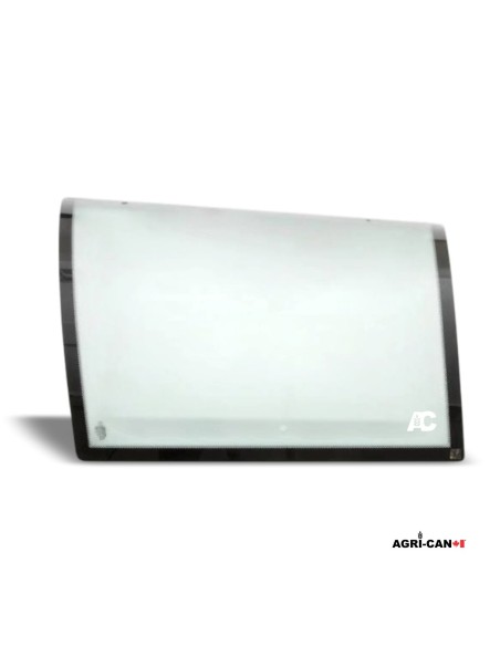 Vitre arrière courbée côté droit pour Massey Ferguson, Challenger, Landini, Valtra/Valmet - 3902131M1