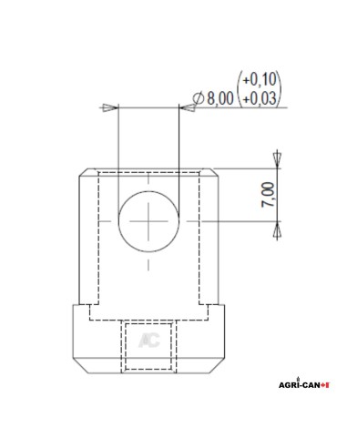 Cable Mounting Bushing – Stoll / Walvoil / Dura