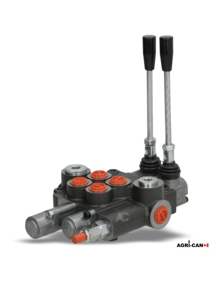 2-Section Hydraulic Monoblock Valve - 80 L/min. - SD11