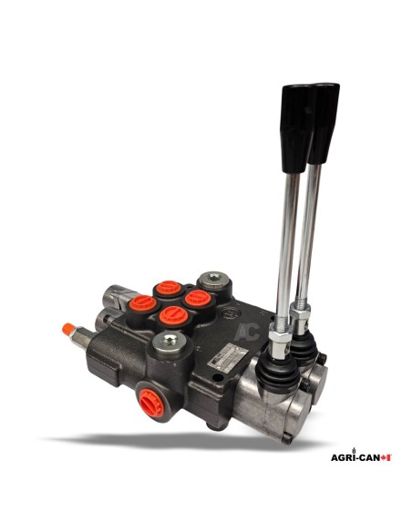 Valve hydraulique monobloc à 2 sections et position flottante – 50 L/min – SD5