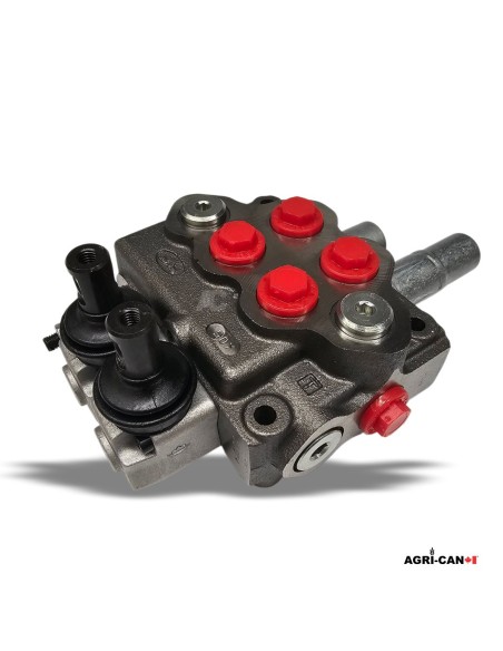 OEM Walvoil 2-Section Hydraulic Control Valve with Float Position – 45 L/min – SD52003