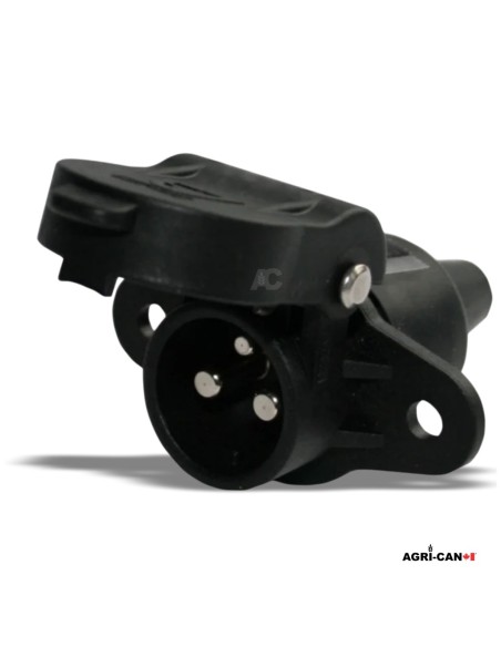 3-Pin Male Socket, Reverse DIN 9680 Type – 1964989C1