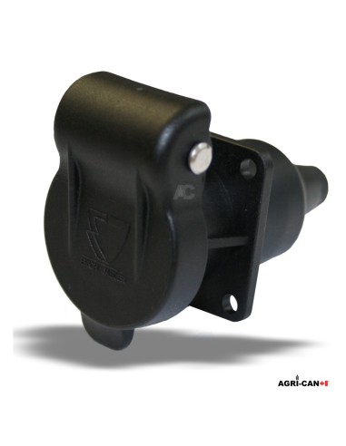3-Pin Male Socket, Reverse DIN 9680 Type –...