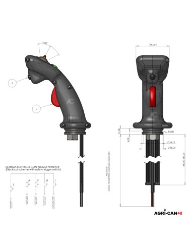 Poignée universelle pour manette (Joystick)...