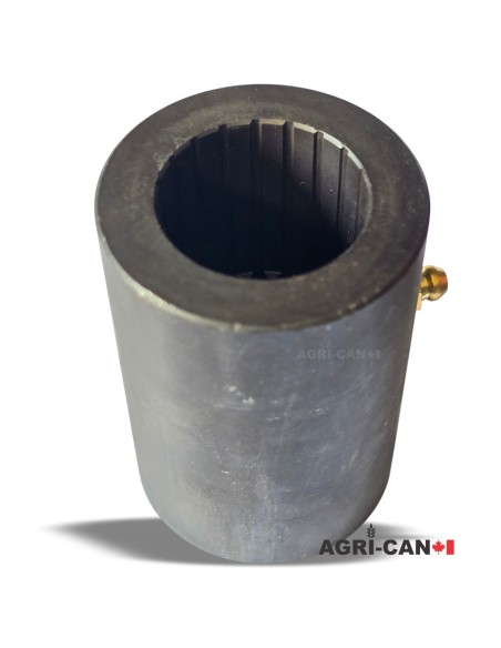 Shaft Coupler - 19 splines X Round 1-1/4"