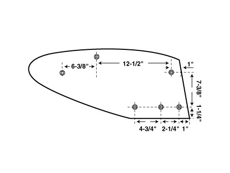 Salford IH - Moldboard RH